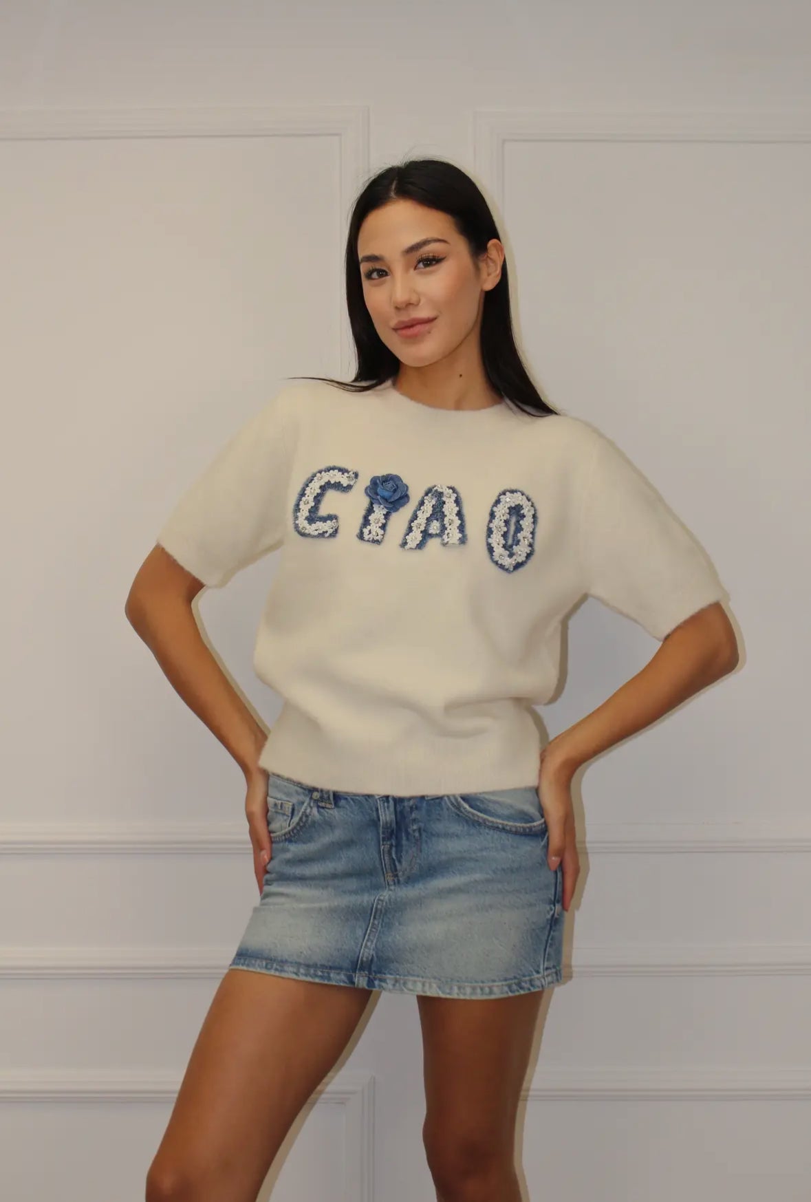 Ciao shirt met korte mouwen