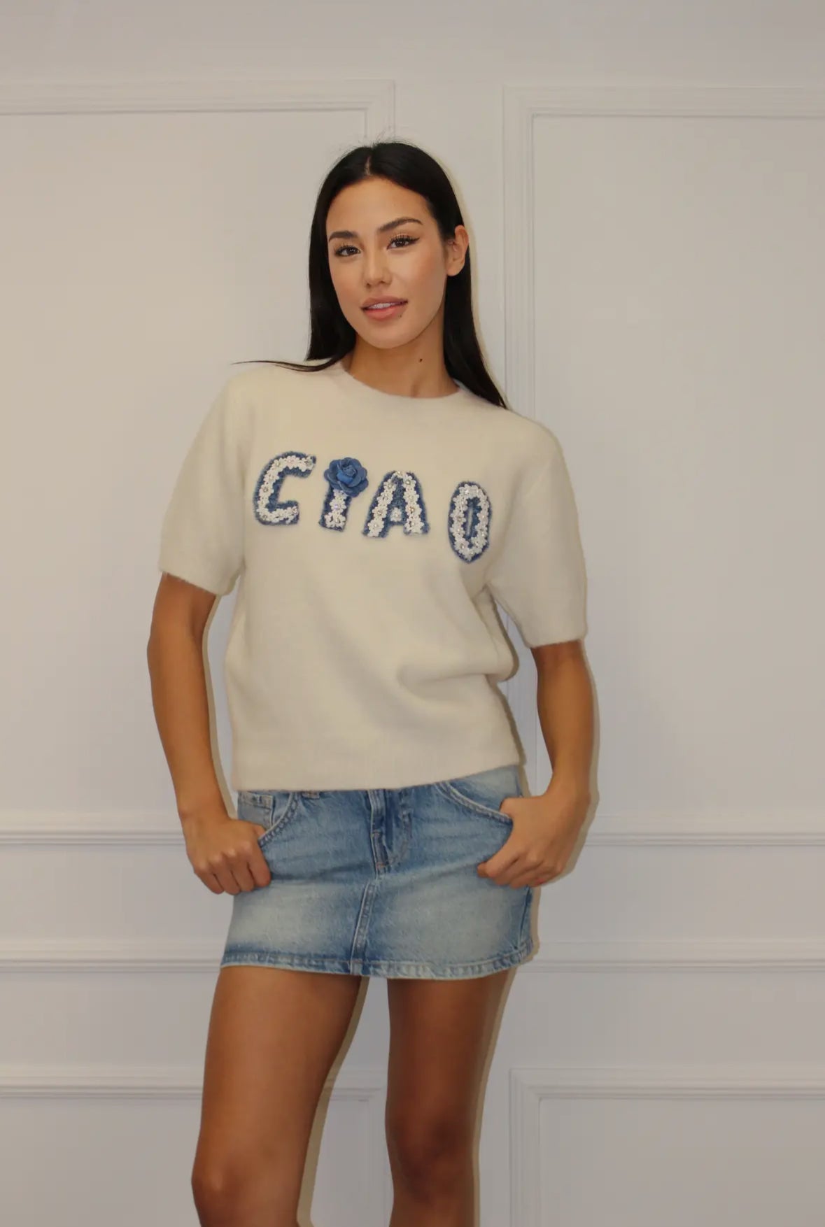 Ciao shirt met korte mouwen