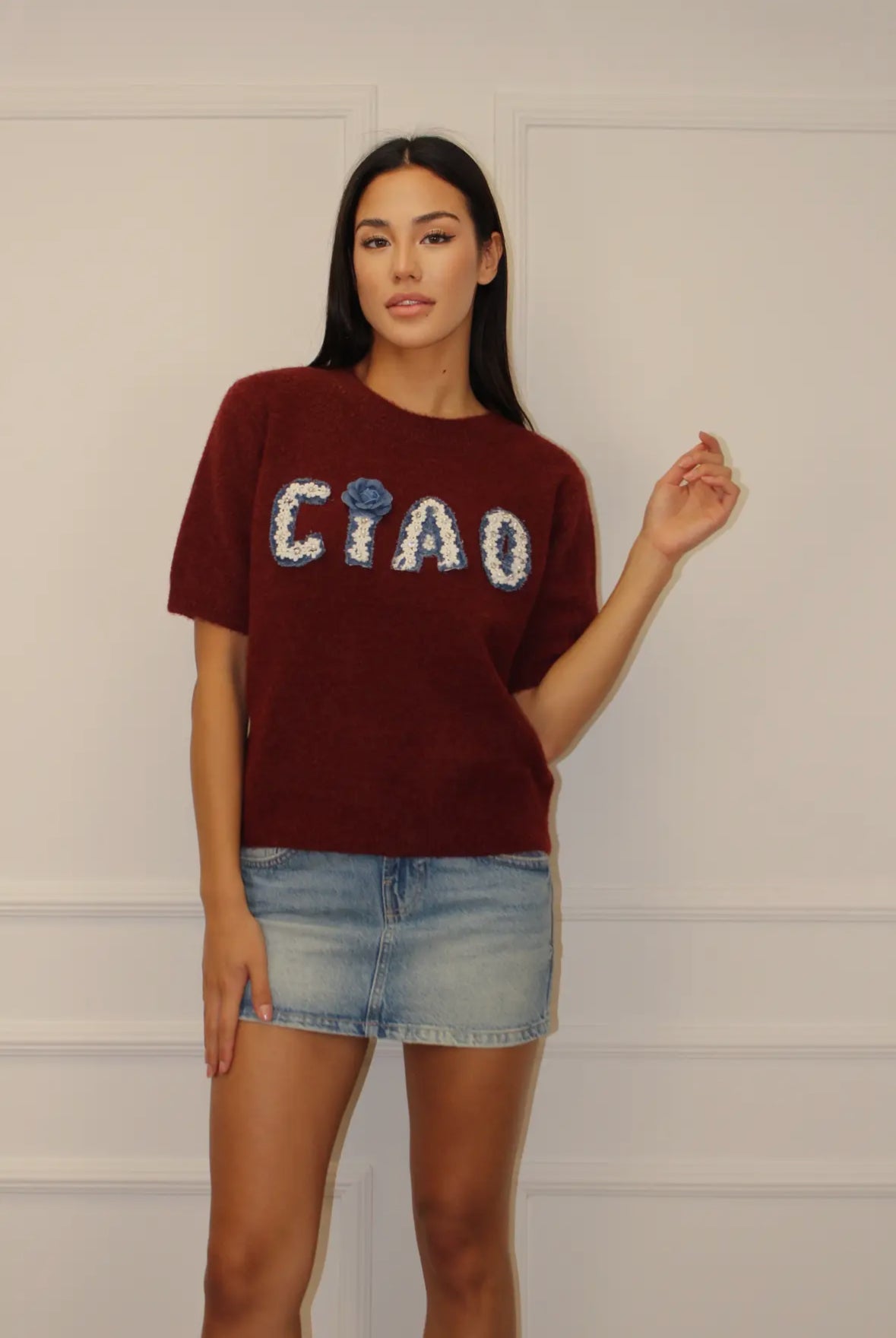 Ciao shirt met korte mouwen